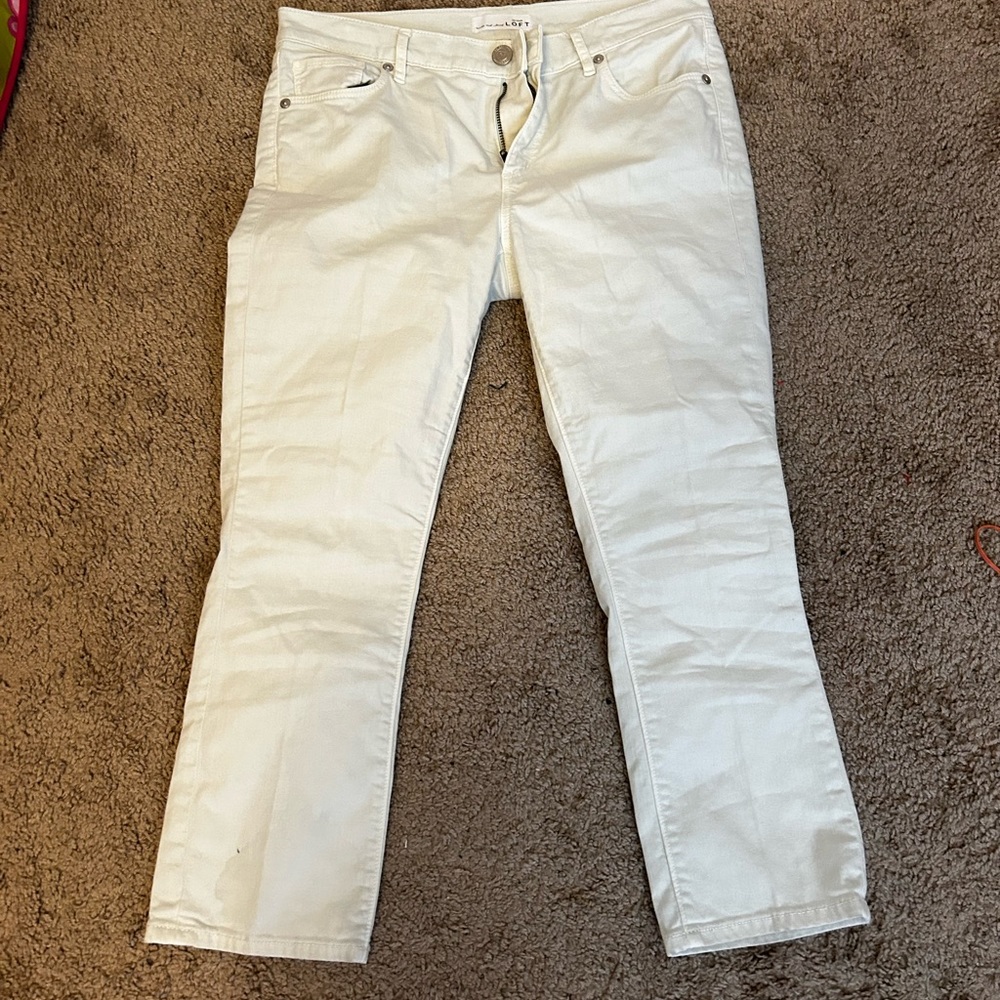 43. Baby blue loft jeans